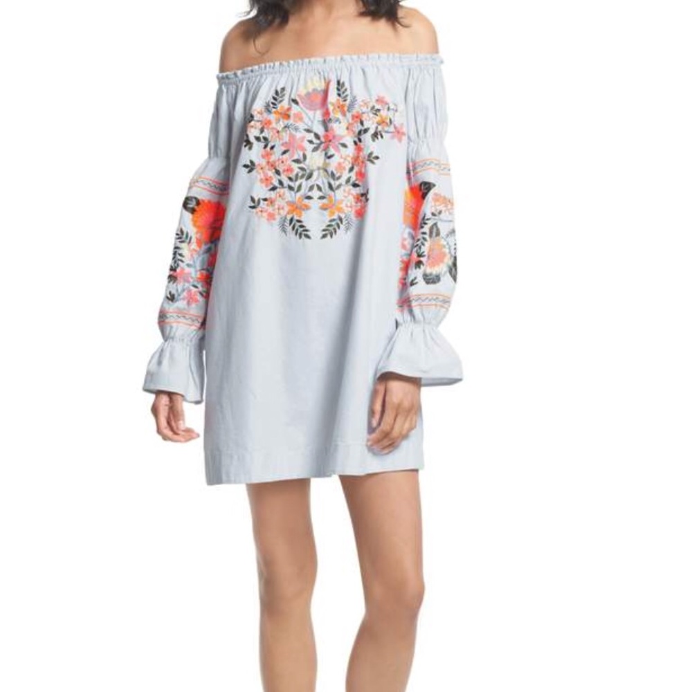 Free People: Fleur Du Jour Shift Dress